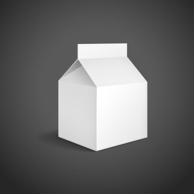 yumuşak gölge ile boş içki ambalaj
