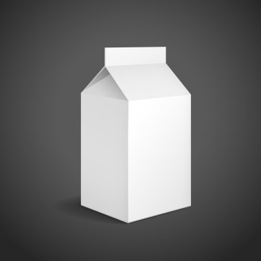yumuşak gölge ile boş içki ambalaj