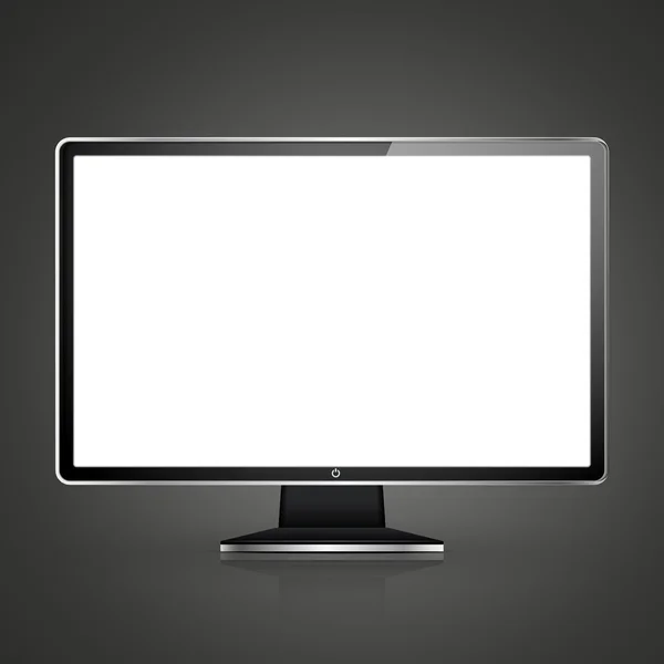 Flat screen TV — Stock Vector