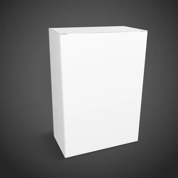Lege verpakking box — Stockvector