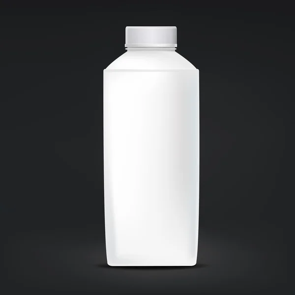 Lege plastic fles — Stockvector