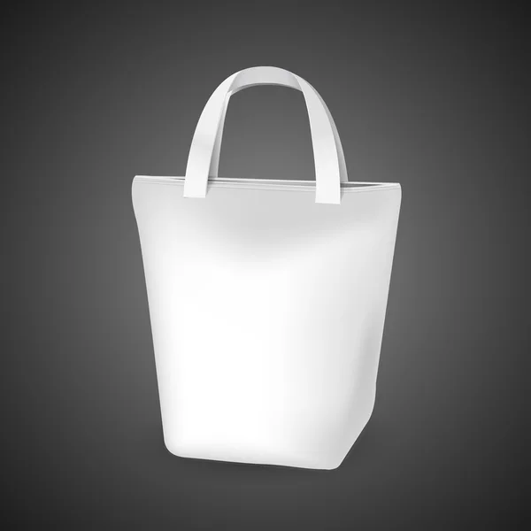 Plantilla de bolsa en blanco — Vector de stock