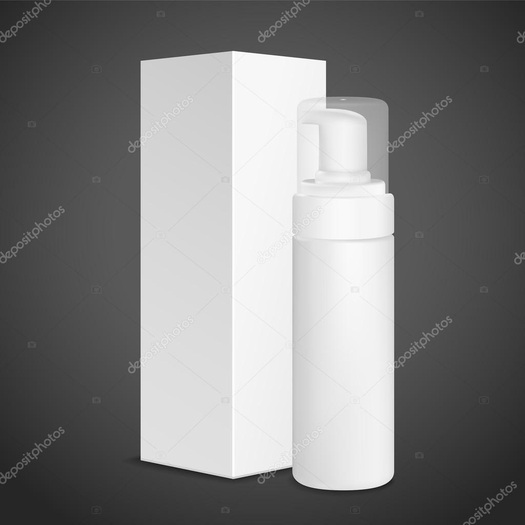 blank cosmetics package 