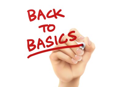 geri temelleri için elle yazılmış