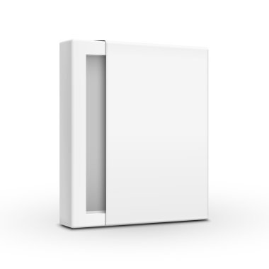 boş kağıt kutusu şablonu