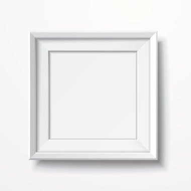 leeg afbeeldingsframe geïsoleerd op witboş resim çerçevesi üzerinde beyaz izole 