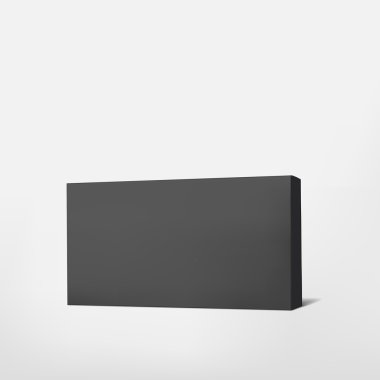 Paket siyah karton kutu