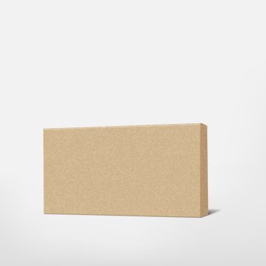 paket kahverengi karton kutu