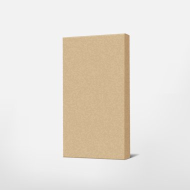 paket kahverengi karton kutu