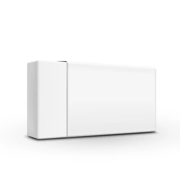 Plantilla de caja de papel en blanco — Vector de stock