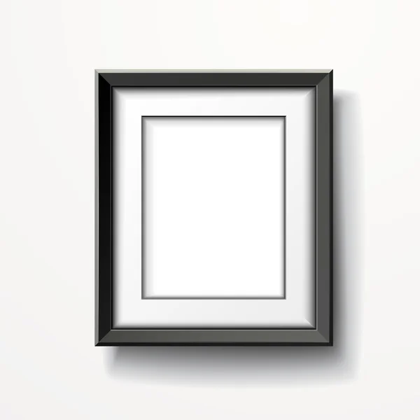 Prázdný rámeček izolované na bílém — Stockový vektor