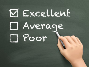 müşteri hizmeti değerlendirme formu üzerinde mükemmel seçimi