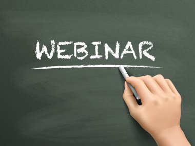elle yazılmış webinar kelime