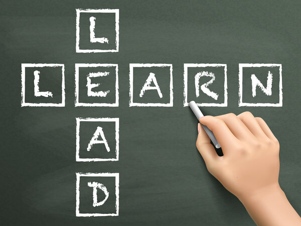 кроссворд, написанный от руки
 