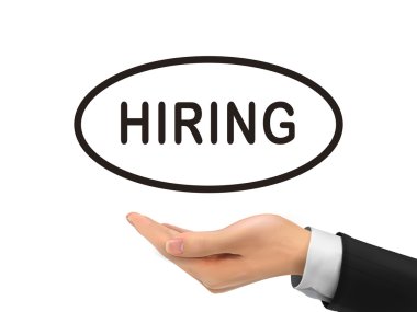 word tarafından gerçekçi elini tutarak işe