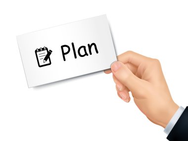 Elinde kart planı