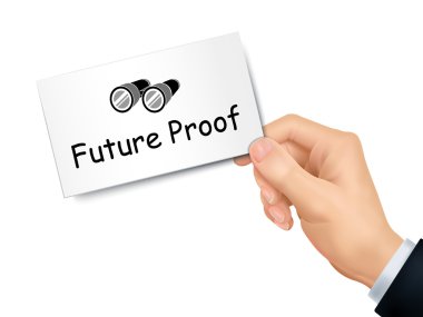 elinde gelecek geçirmez kart