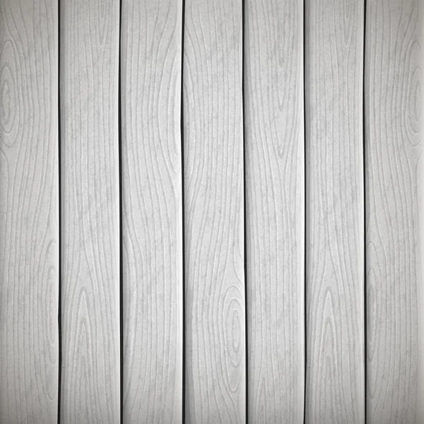 Blanc planche de bois texture fond — Image vectorielle