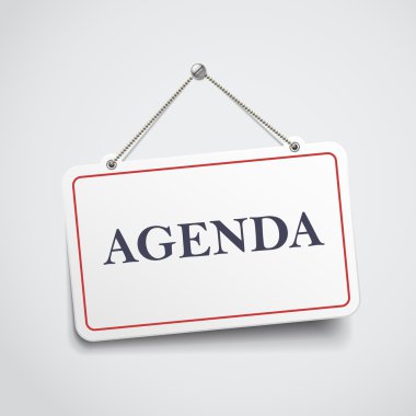 işareti asılı gündem