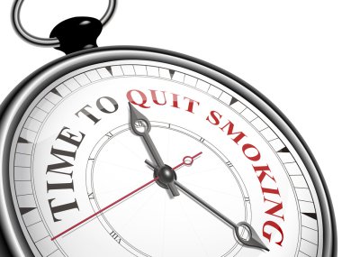 Sigara kavramı saat bırakmak zaman