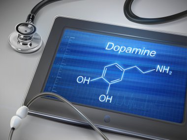 Dopamin kelime ekran Tablet