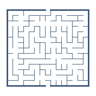 labirent oyun illüstrasyonu