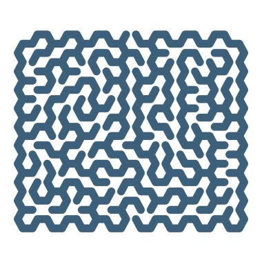 labirent oyun illüstrasyonu 