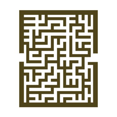 labirent oyun illüstrasyonu