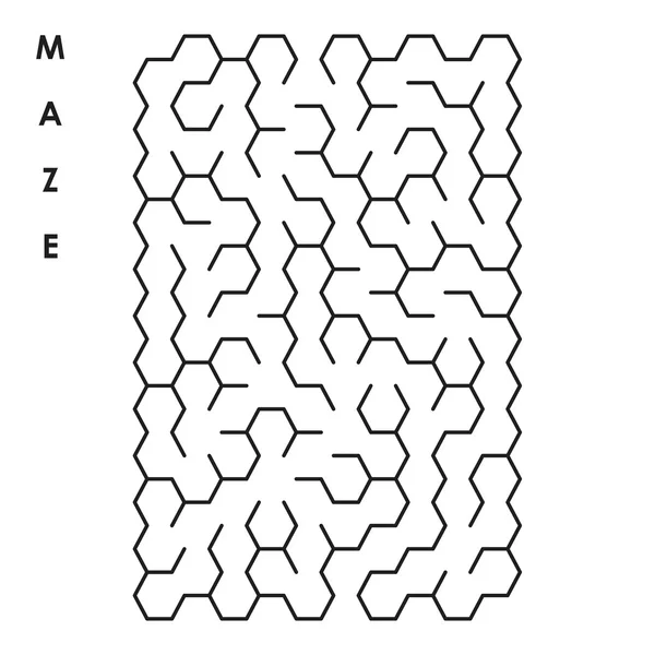 迷宫游戏示例 — 图库矢量图片