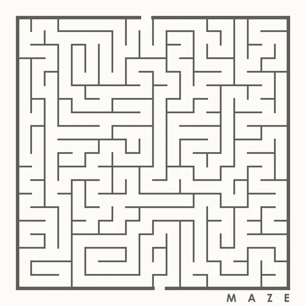 Illustration de jeu labyrinthe — Image vectorielle