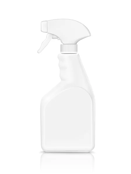 Detergente para pulverização em frasco em branco — Vetor de Stock