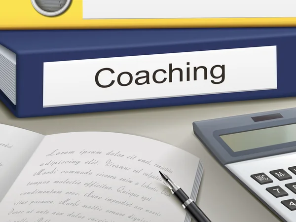 Leganti per coaching — Vettoriale Stock