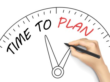 Kelime planlamak için zaman