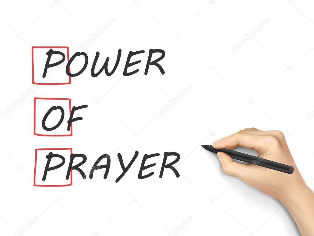 Power Of Prayer written