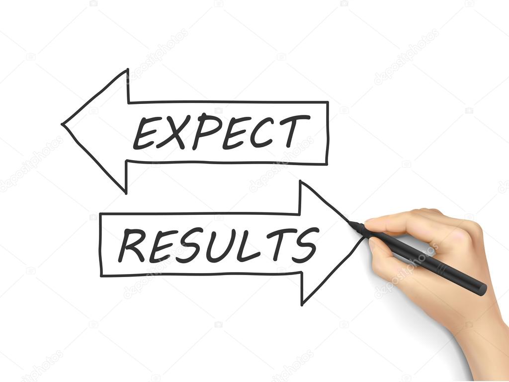 Results and expect words