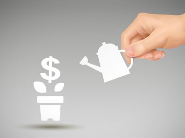 kavram yatırım: bir bitki sulama el