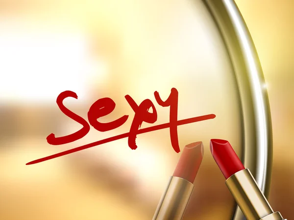Sexy word written — Stock Vector