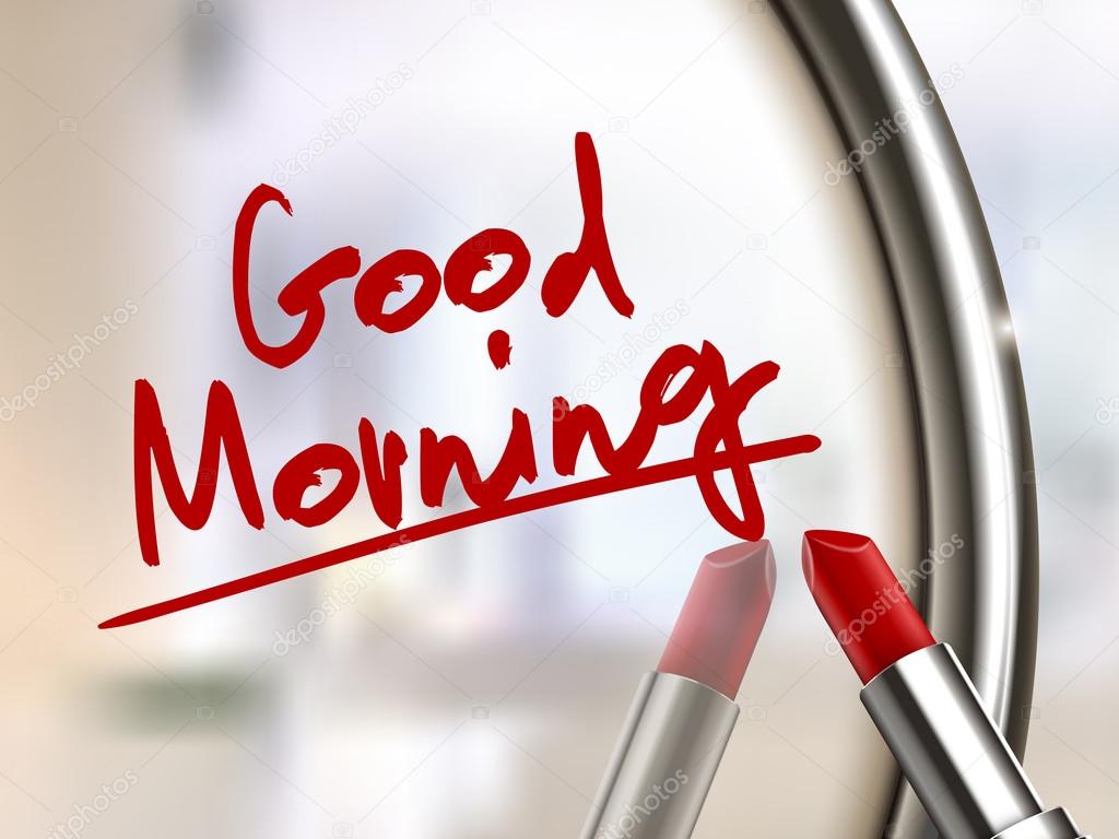 Good morning words Stock Vector by ©kchungtw 64355821