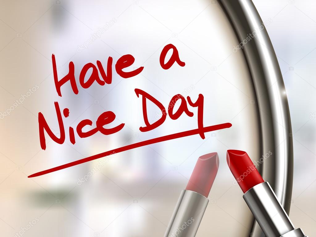 Have a nice day words