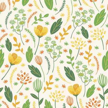 renkli çiçek sorunsuz arka plan