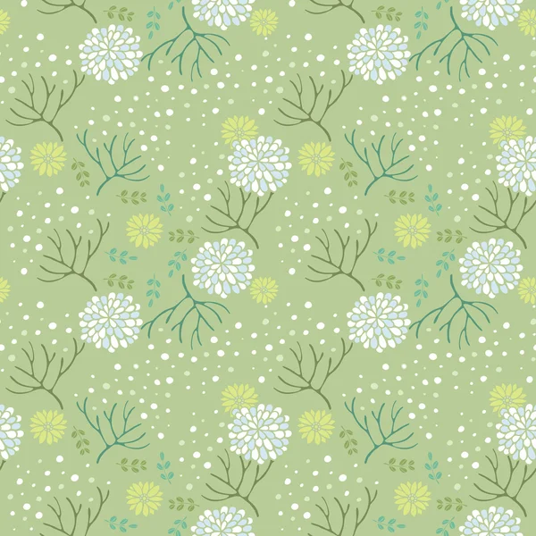 Elegant floral seamless pattern — Stock Vector