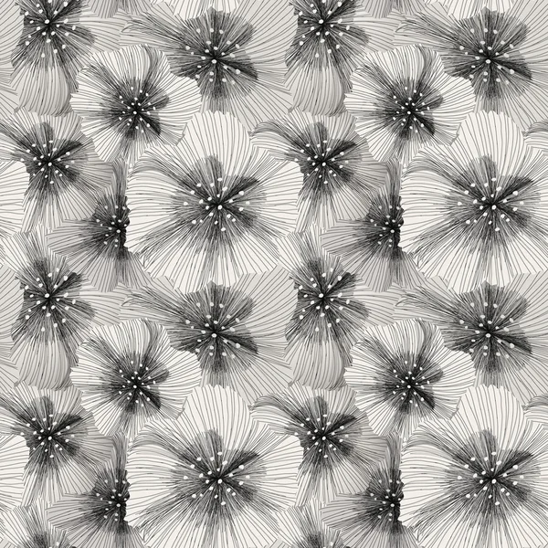 Элегантный бесшовный цветочный узор — стоковый вектор