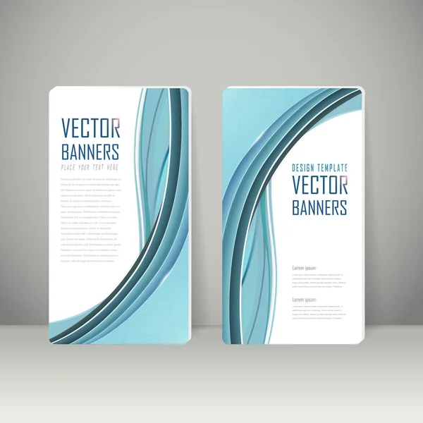 Elegantes Design der Banner-Vorlage — Stockvektor