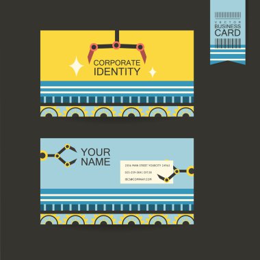 güzel kartvizit tasarım şablonu