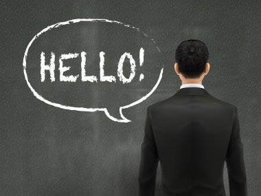 Merhaba kelime arıyor işadamı