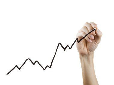 elle çizilmiş grafik