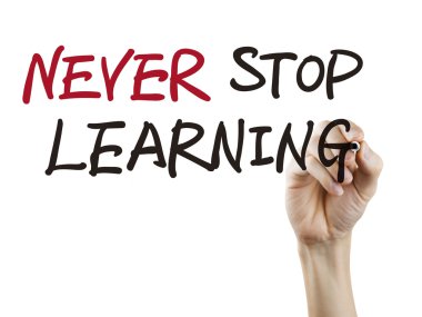 elle yazılmış kelime öğrenme durdurmak asla