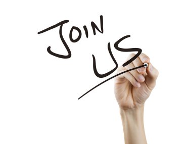 elle yazılmış kelimeler bize katılın 