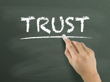 elle yazılmış güven kelime