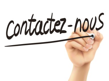 Fransızca kişi için bize kelime 